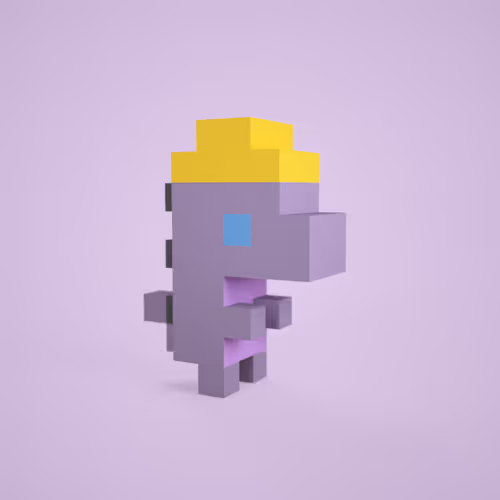 3D tiny dino #0126