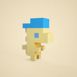 3D tiny dino #0586