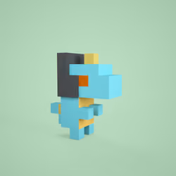 3D tiny dino #1675