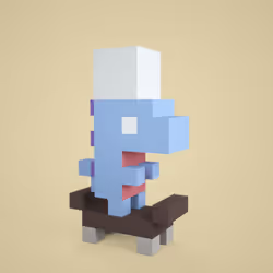 3D tiny dino #0447