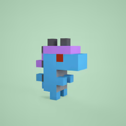 3D tiny dino #0223