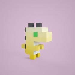 3D tiny dino #0363