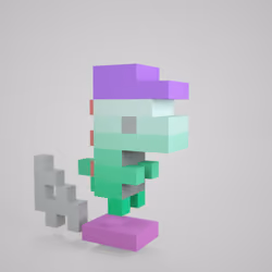 3D tiny dino #0002