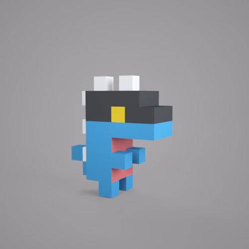 3D tiny dino #1608