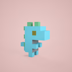 3D tiny dino #1118