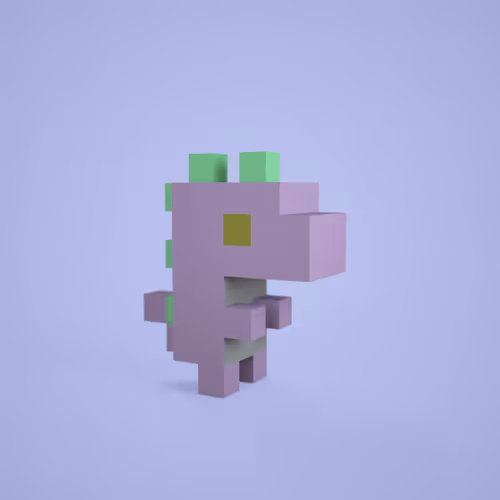 3D tiny dino #0589