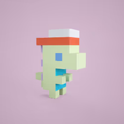 3D tiny dino #0620