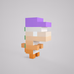 3D tiny dino #0259