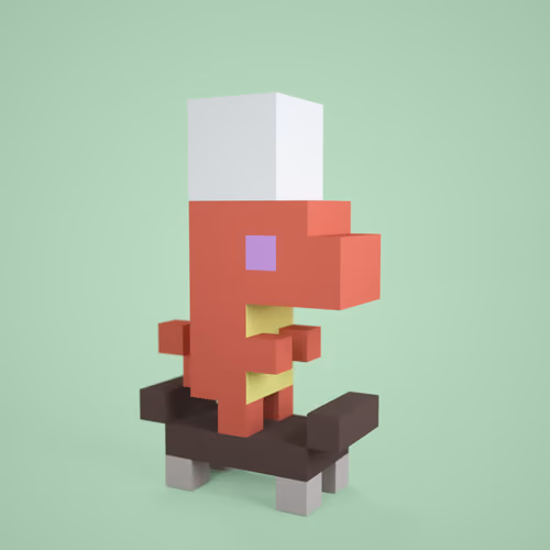 3D tiny dino #1562