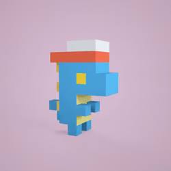 3D tiny dino #0008