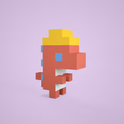 3D tiny dino #0023
