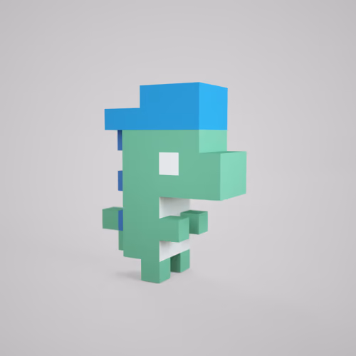 3D tiny dino #0616