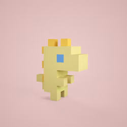 3D tiny dino #0079