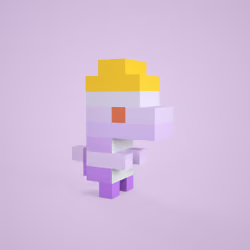 3D tiny dino #0070