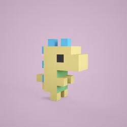 3D tiny dino #0084