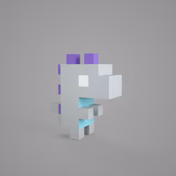 3D tiny dino #0451