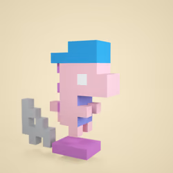 3D tiny dino #0519
