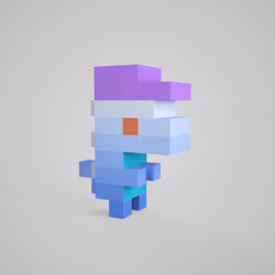 3D tiny dino #0009