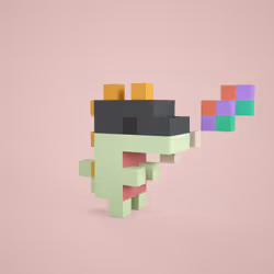 3D tiny dino #0449