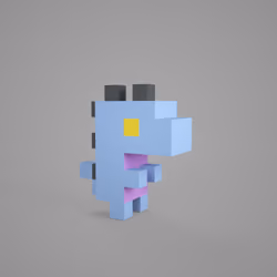 3D tiny dino #0007