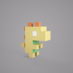 3D tiny dino #0632