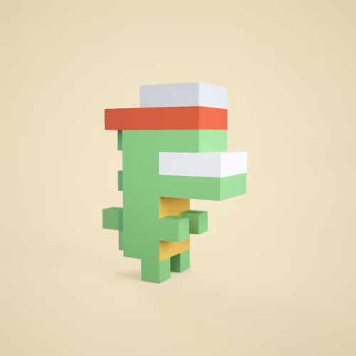3D tiny dino #1186