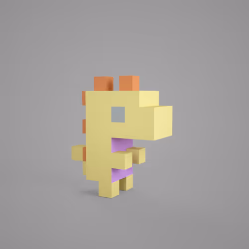 3D tiny dino #1645