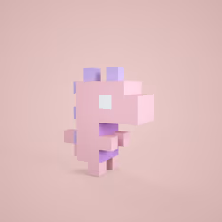 3D tiny dino #0599