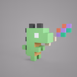 3D tiny dino #0375