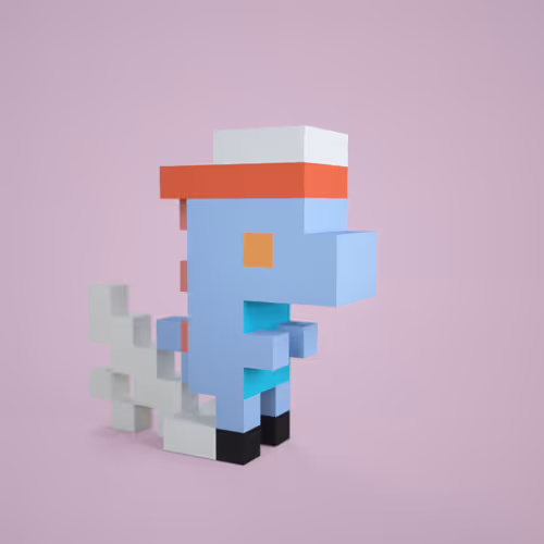 3D tiny dino #0201