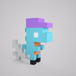 3D tiny dino #0024