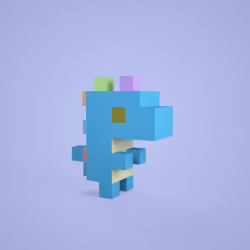 3D tiny dino #1653