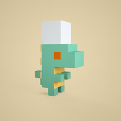3D tiny dino #0588