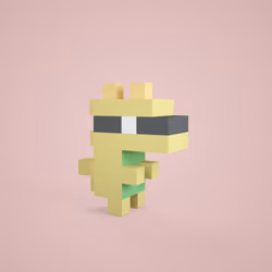 3D tiny dino #0544