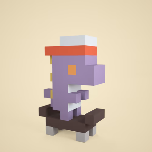 3D tiny dino #0353