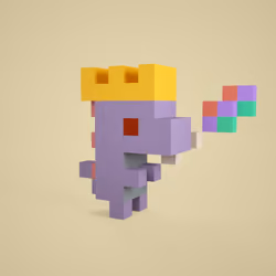 3D tiny dino #0440