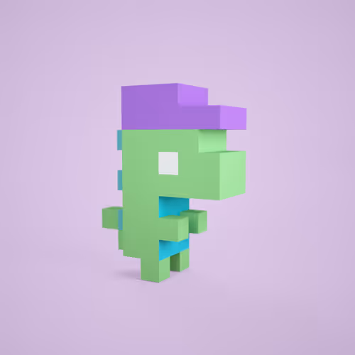 3D tiny dino #0624