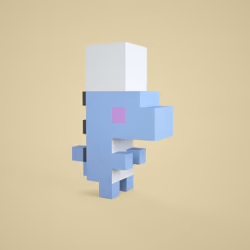 3D tiny dino #0104