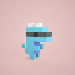 3D tiny dino #0261