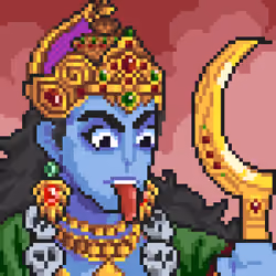 Kali, goddess of time