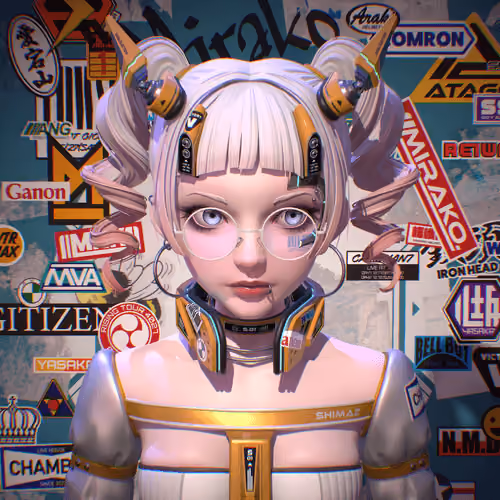 MIRAKO. SEASON1 STICKER REG VER. #049