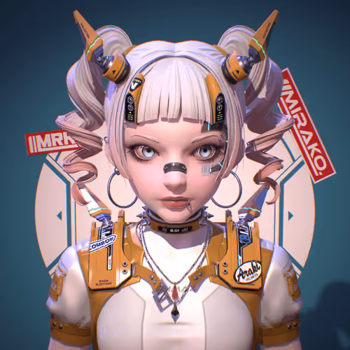 MIRAKO. SEASON1 STICKER REG VER. #069