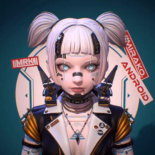 MIRAKO. SEASON1 STICKER REG VER. #128