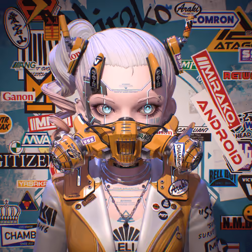 MIRAKO. SEASON1 STICKER REG VER. #127