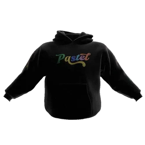 Pastel World: Black Hoodie