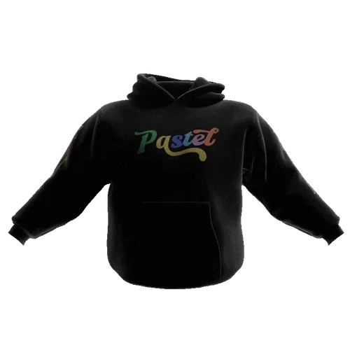 Pastel World: Black Hoodie