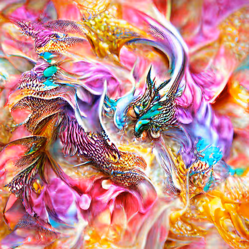 AI MYTHICAL DRAGON #881