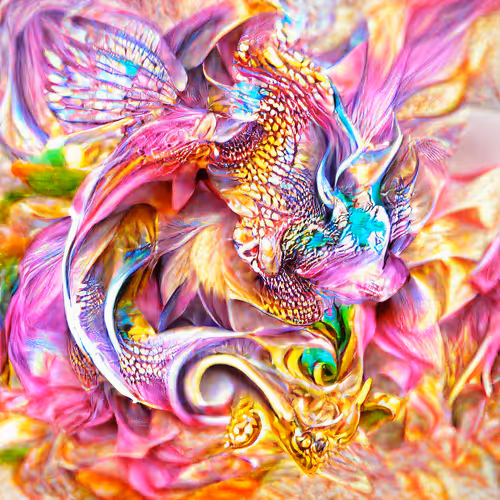 AI MYTHICAL DRAGON #635