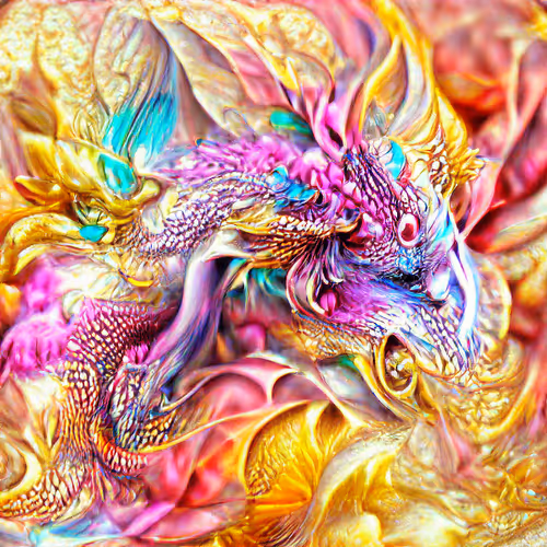 AI MYTHICAL DRAGON #798