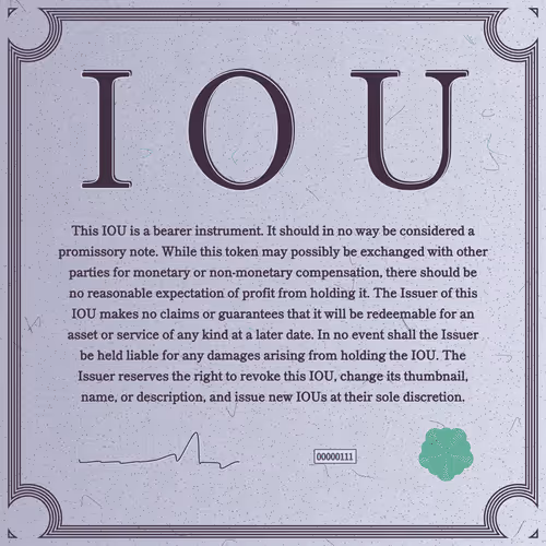 IOU #111